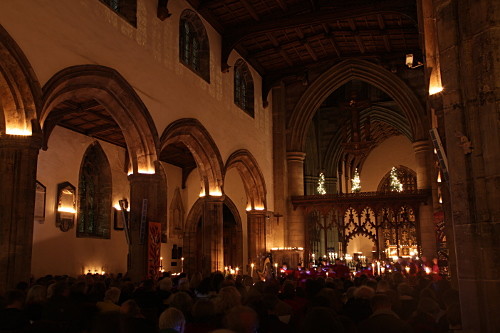 Carols by a Thousand Candles at Bangor Cathedral