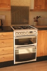 New cooker in the cottage