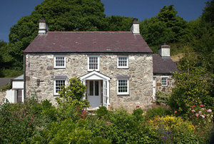 Front view of the cottage