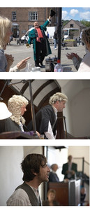 Court scenes at Beaumaris