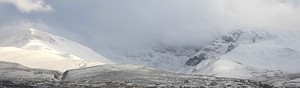 Snow on the Carneddau