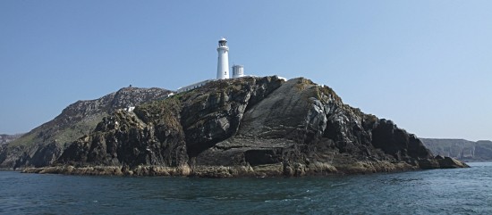 South Stack lighthouse from seaward