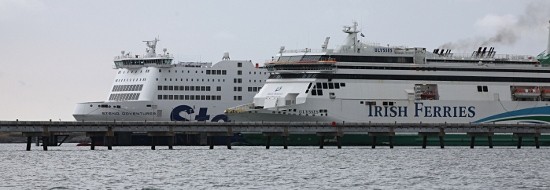 Ferries at Holyhead Port