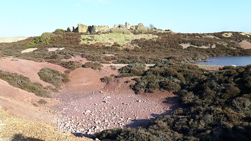 image of geology of Parys Mountain, Anglesey